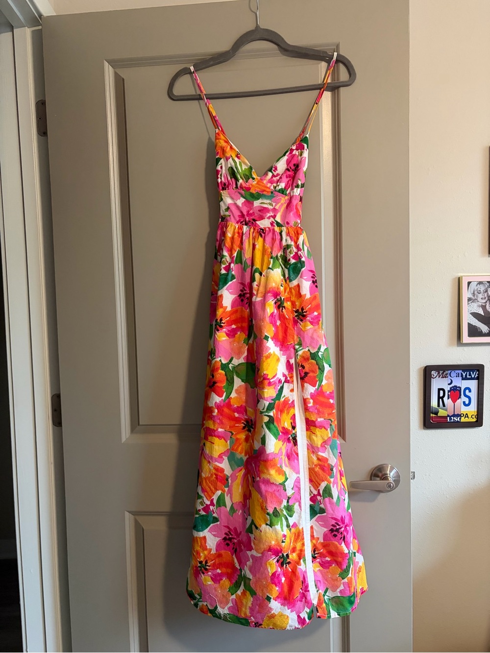 SHOWPO. Floral Sun Dress - Pink and Orange
